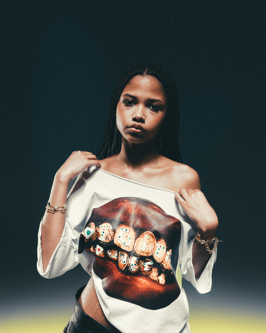 DD GRILLZ white